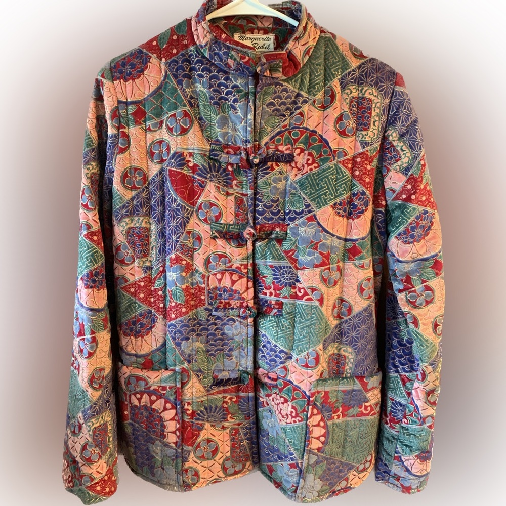 Vintage 1950s Velvet Jacket by Marguerite Rubel